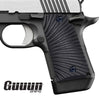 Guuun Kimber Micro Carry 9 9mm Grips G10 Grips, Aggressive Sunburst Tactical Texture K9-S - Guuun Grips