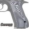 Guuun G10 Grips for Jericho 941 F9 OPS Starburst Texture - 5 Color Options - JLK-A - Guuun Grips