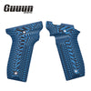 Guuun G10 Grips for S&W Victory 22 SW22 Grips, OPS Eagle Wing Texture V22-A - Guuun Grips