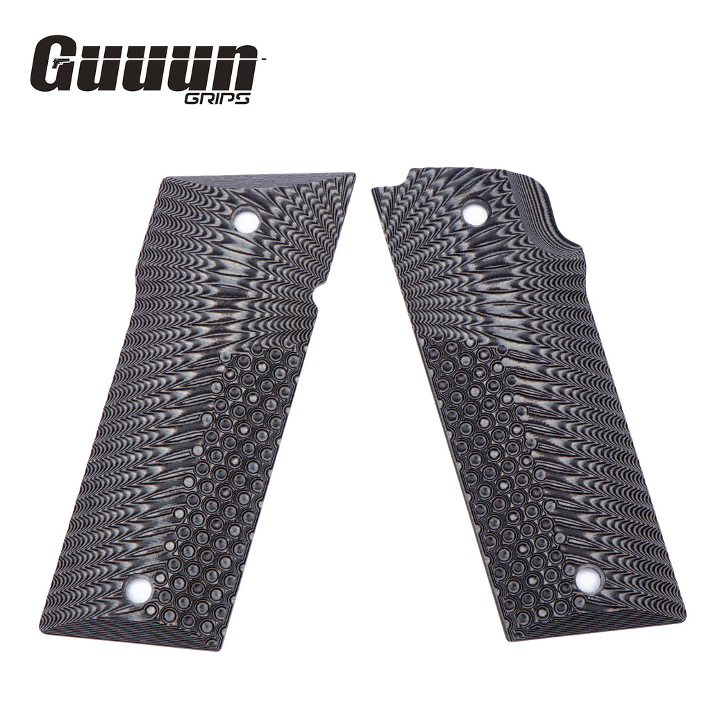 Guuun G10 Grips for Coonan 357 1911 Gun Grip OPS Eagle Wing Texture CN1-A - Guuun Grips