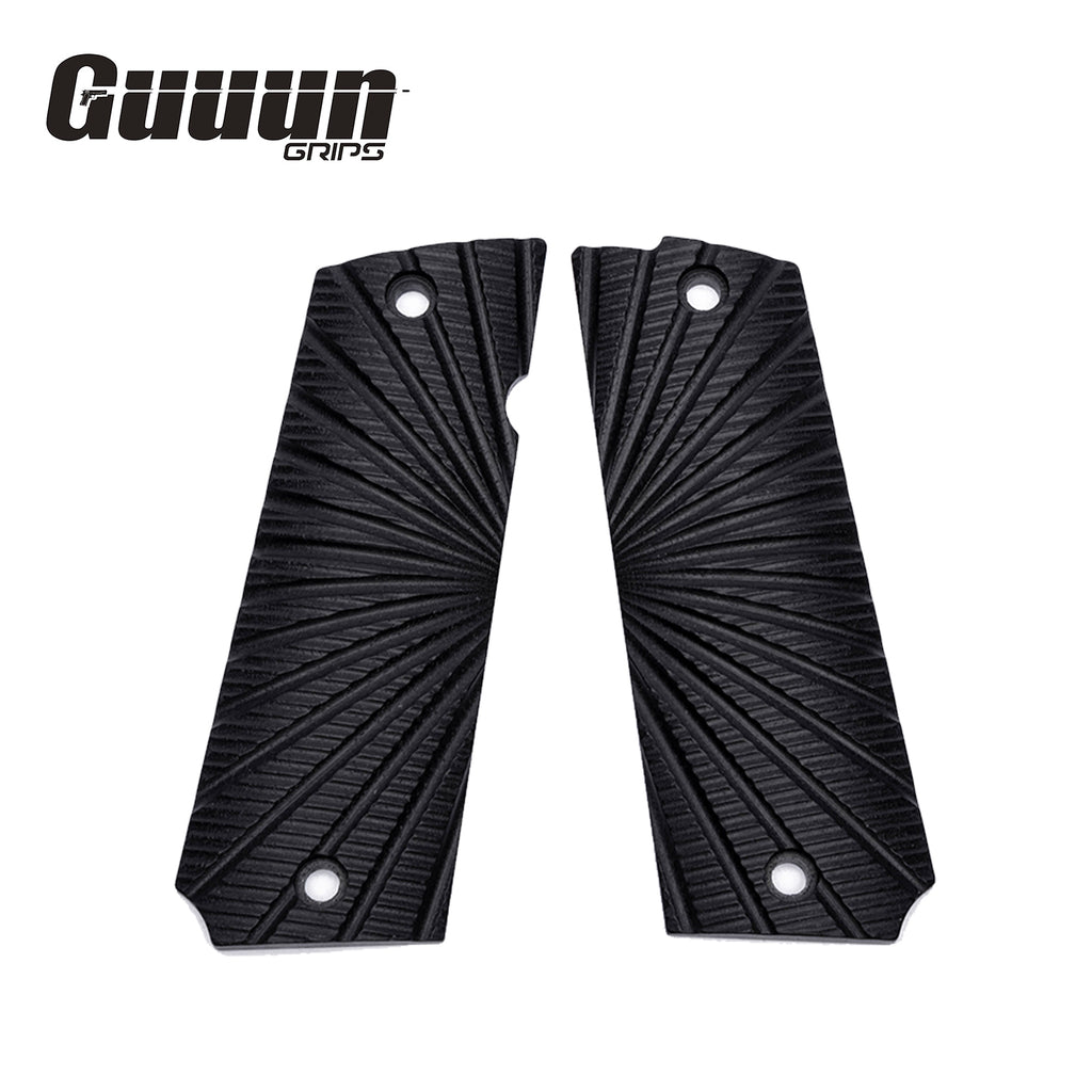 Guuun G10 Grips for Llama MAX-1 C/F or L/F, OPS Starburst Texture LL2-GS - Guuun Grips