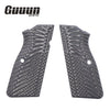 Guuun G10 Grips for Browning Hi Power and Tisas Regent BR9 Eagle Wings Texture HP1-A - Guuun Grips