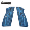 Guuun G10 Grips for Browning Hi Power and Tisas Regent BR9 Eagle Wings Texture HP1-A - Guuun Grips