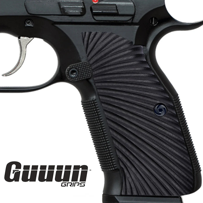 Guuun G10 Grips for CZ Shadow 2 Tactical CZ-75 Sunburst Texture SP2-S - Guuun Grips