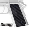 Guuun G10 Grips Subcompact para Ordnance 1911 Carry 9 C6 LDA Diamond Cut Texture PC6-AD - Guuun Grips