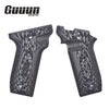 Guuun G10 Grips for S&W Victory 22 SW22 Grips, OPS Crosshatch Texture V22-JX - Guuun Grips