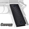 Guuun G10 Grips Subcompact para Ordnance 1911 Carry 9 C6 LDA Starburst Texture PC6-S - Guuun Grips