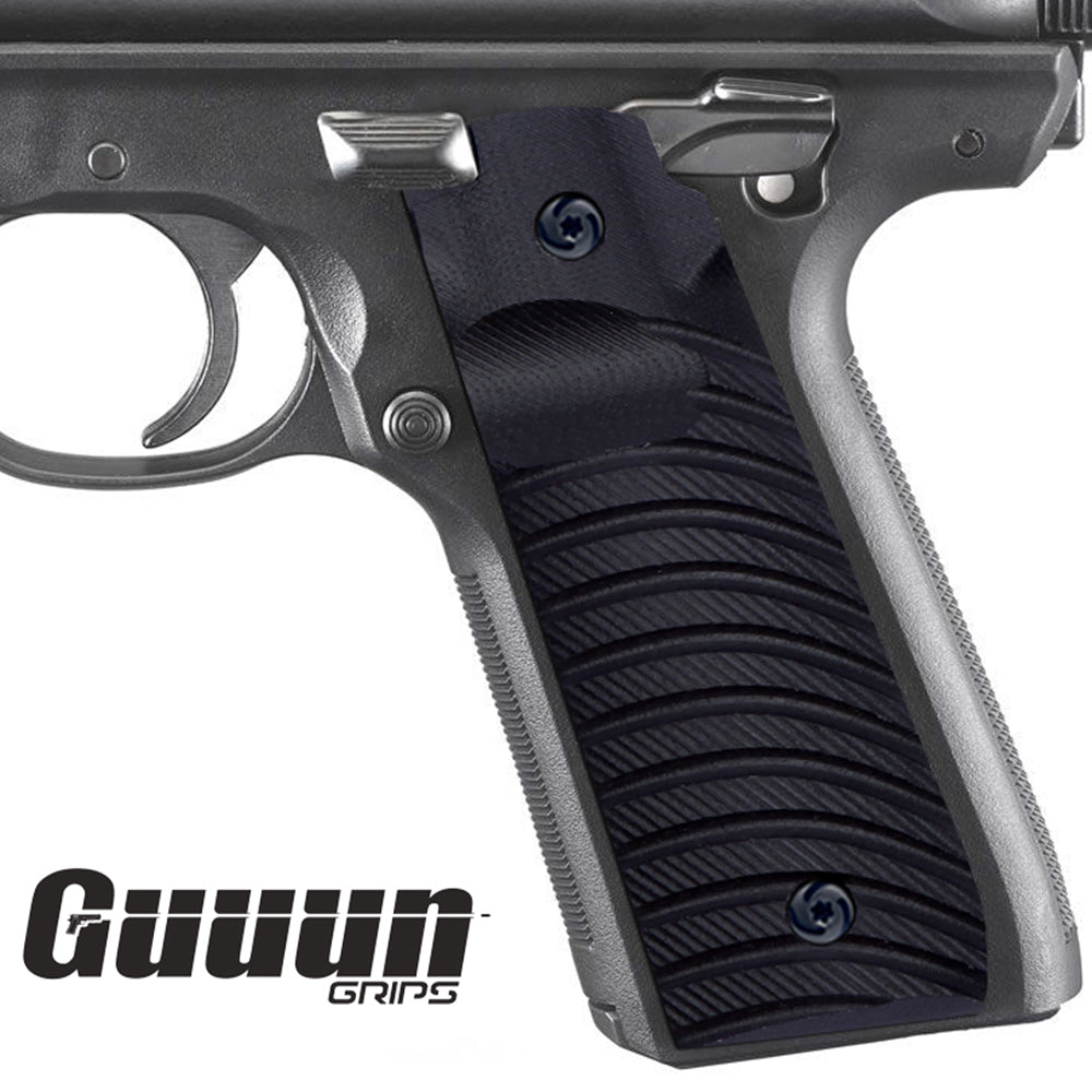 Guuun Ruger Mark IV 22/45 Lite Grips G10 Fits Ruger 22 45 OPS Ridgebacks Texture R22-PG - Guuun Grips