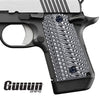 Guuun Kimber Micro Carry 9 9mm Grips G10 Grips, Aggressive OPS Tactical Texture K9-LX - Guuun Grips