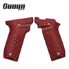 Guuun G10 Grips for S&W Victory 22 SW22 Grips, OPS Eagle Wing Texture V22-A - Guuun Grips