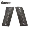 Guuun G10 Grips for Coonan 357 1911 Gun Grip OPS Eagle Wing Texture CN1-A - Guuun Grips