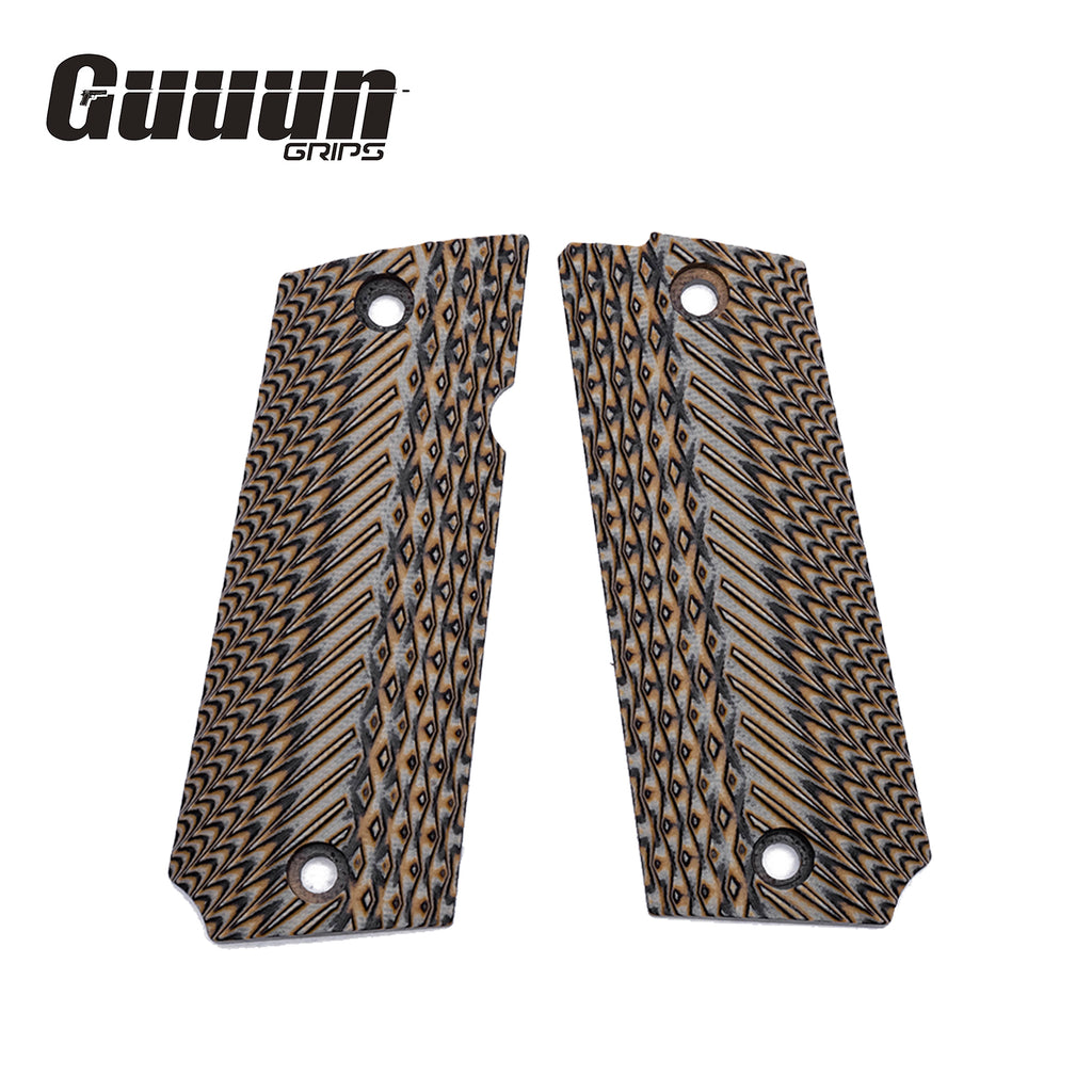 Guuun G10 Grips for Llama MiniMax Diamond Cut Texture 6 Color Options LM1-AD - Guuun Grips