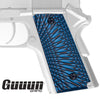 Guuun G10 Grips Subcompact para Ordnance 1911 Carry 9 C6 LDA Starburst Texture PC6-S - Guuun Grips