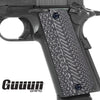 Guuun G10 Grips for Llama MAX-1 C/F or L/F, Diamond Cut Texture LL2-AD - Guuun Grips